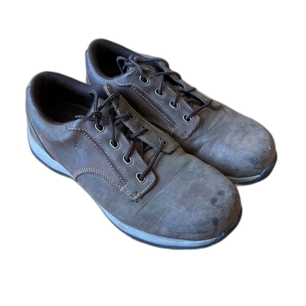 RED WING OXFORD COMFORTPRO SAFETY STEEL TOE LACE UP SHOES WOMENS 8.5